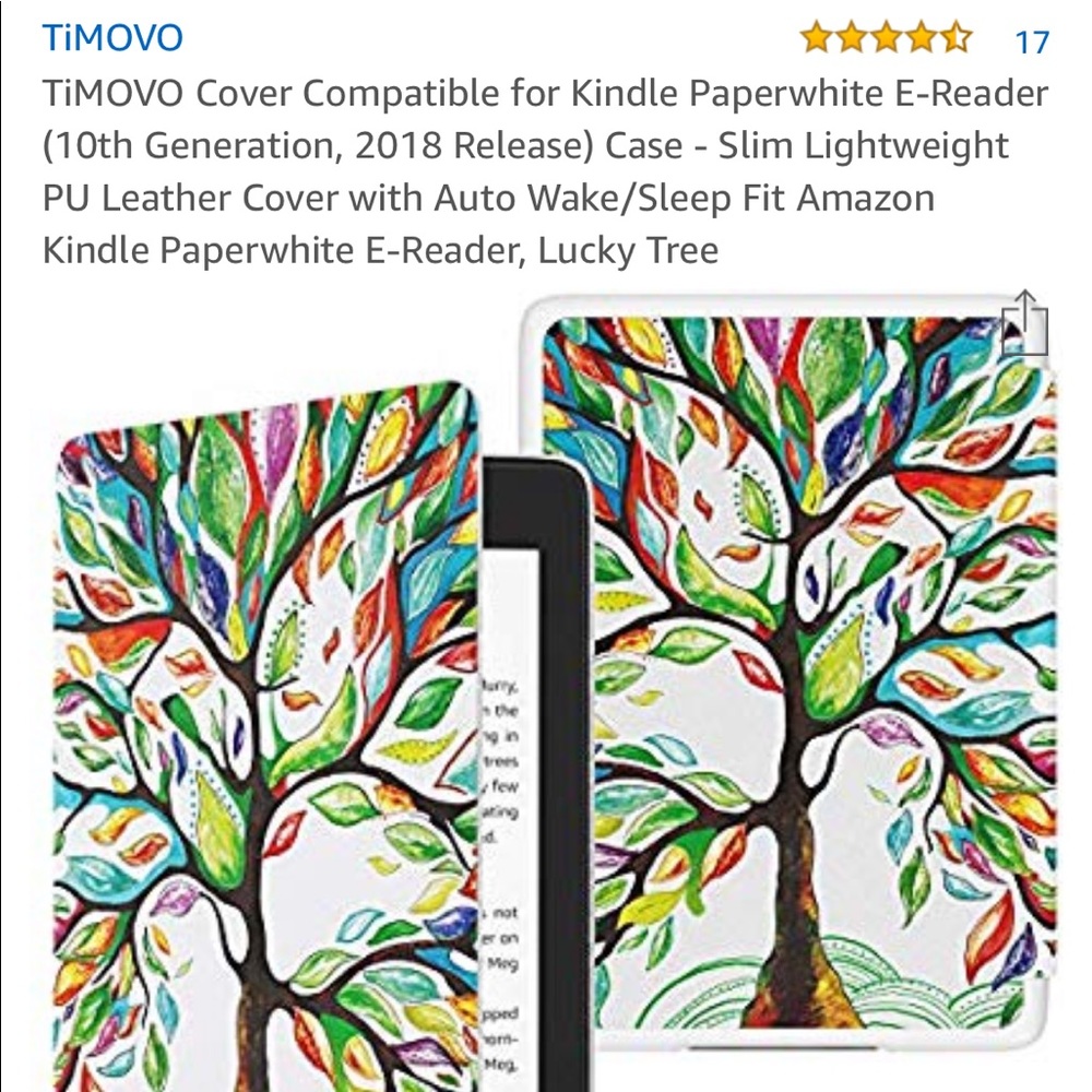Kindle paper white cover